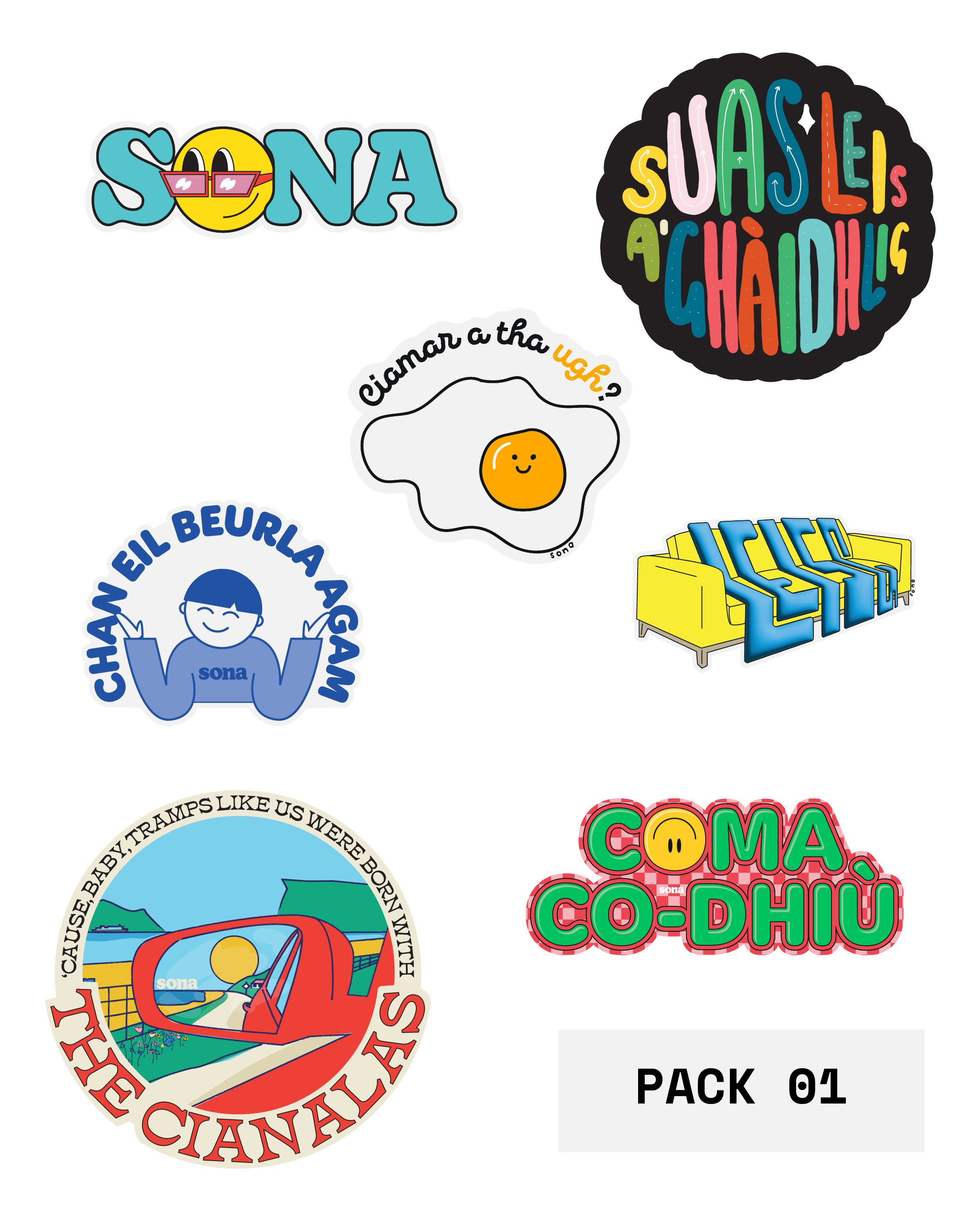 Gaelic Stickers